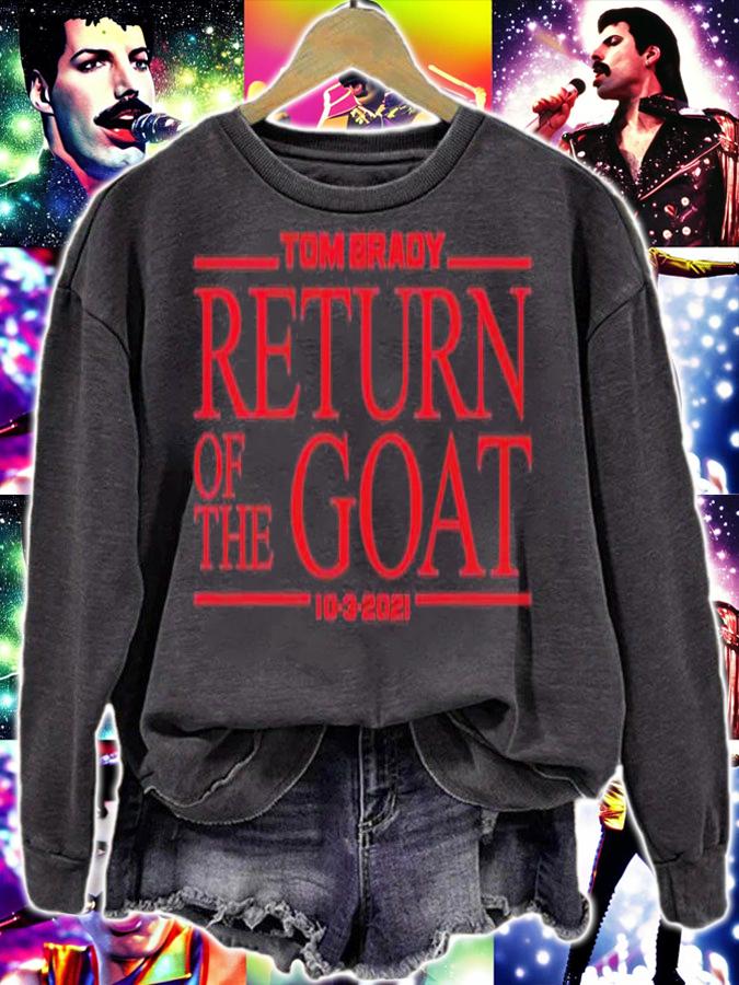 Tom Brady Return of the Goat shirt