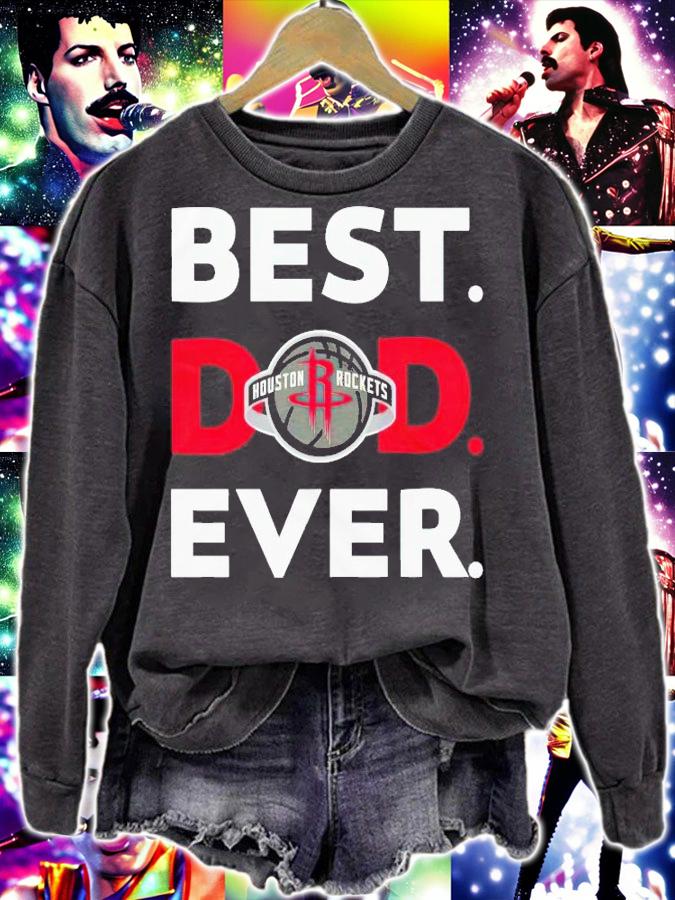 NBA Houston Rockets Best Houston Rockets Dad Ever shirt