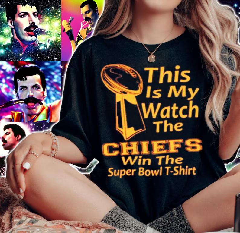 This is my watch the Chiefs win the Super Bowl t-shirt woman shirt