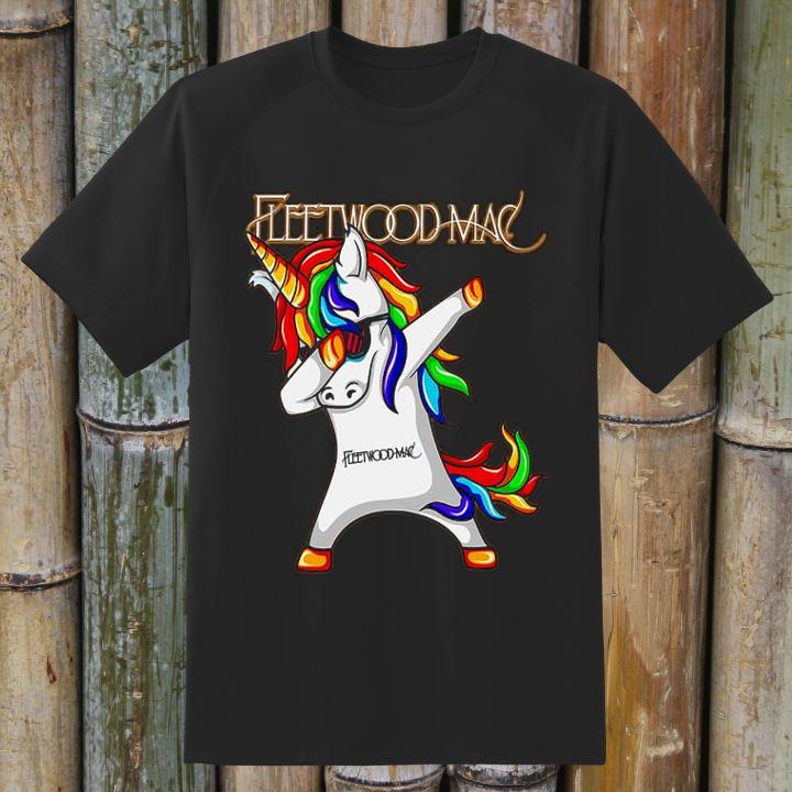 Dabbing Unicorn Fleetwood Mac T-Shirt