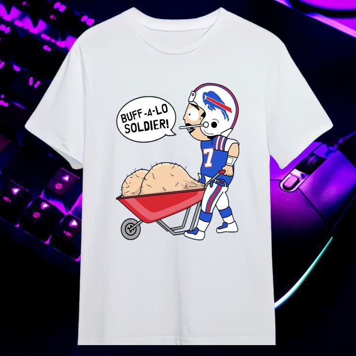 The South Park Buff-A-Lo Soldier Buffalo Bills T-Shirt