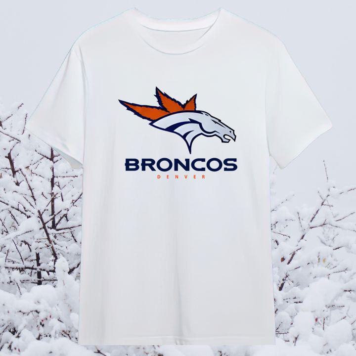 Weed Marijuana Denver Broncos T-Shirt