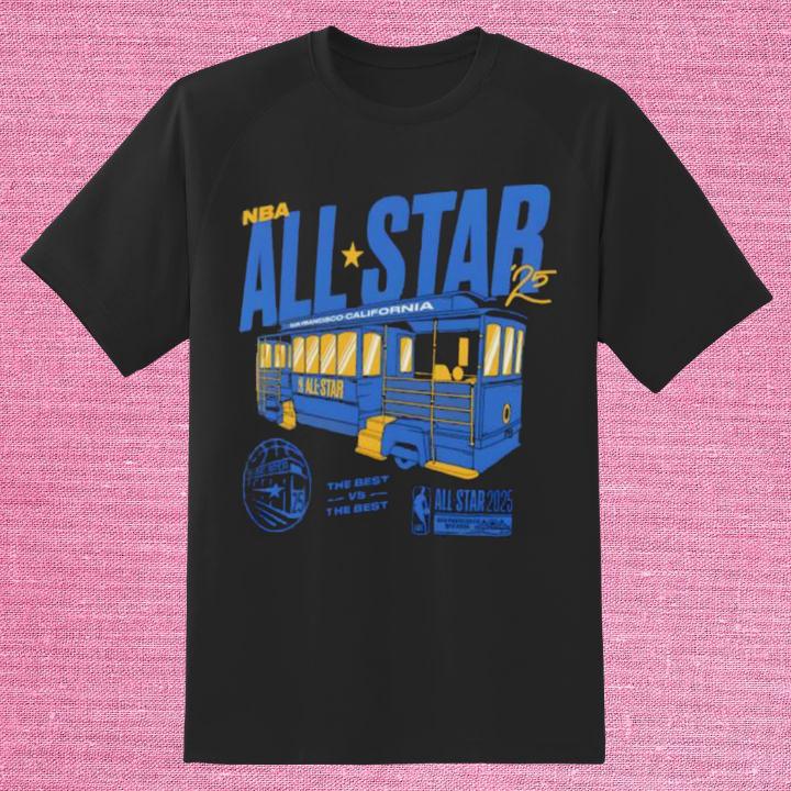 Nba All Star 2025 Game The Best Vs The Best San Francisco California Shirt