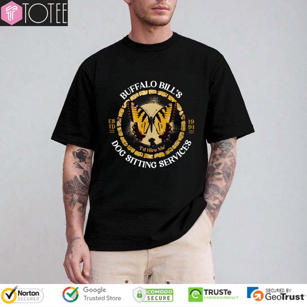 Silence Of The Lambs Buffalo Bill Dog Sitting Shirt