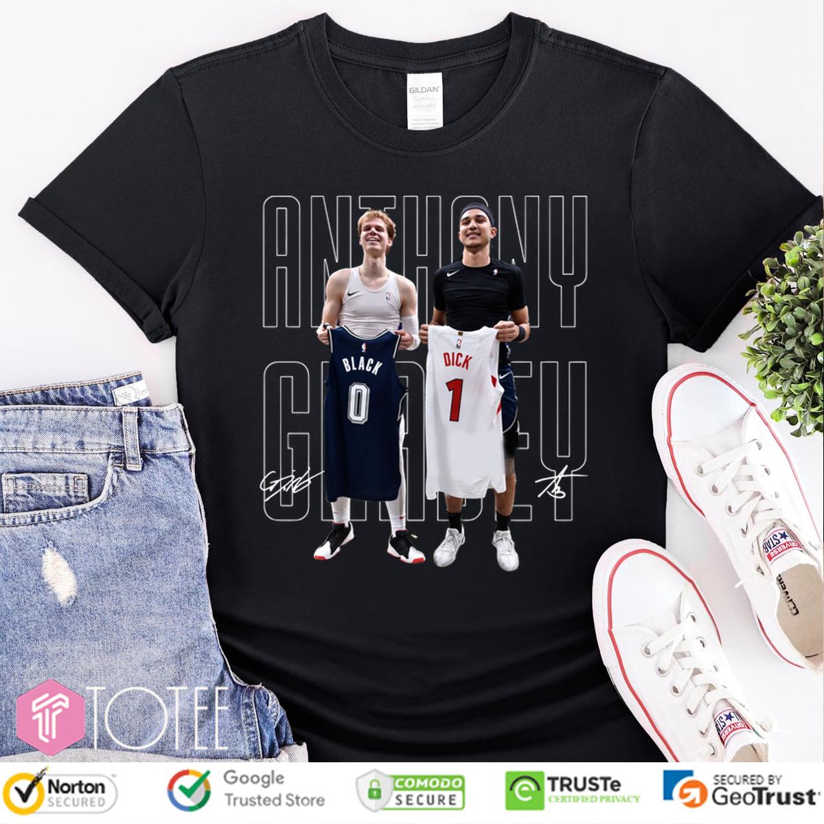 Gradey Dick And Anthony Black Jersey Swap Shirt