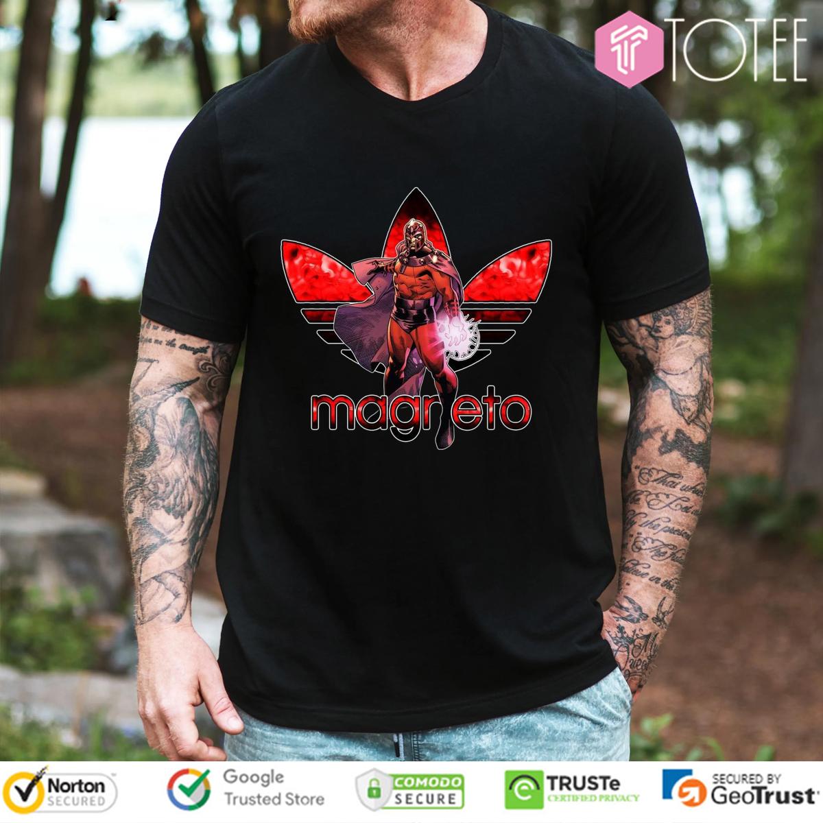 Magneto Parody Adidas Logo T-Shirt